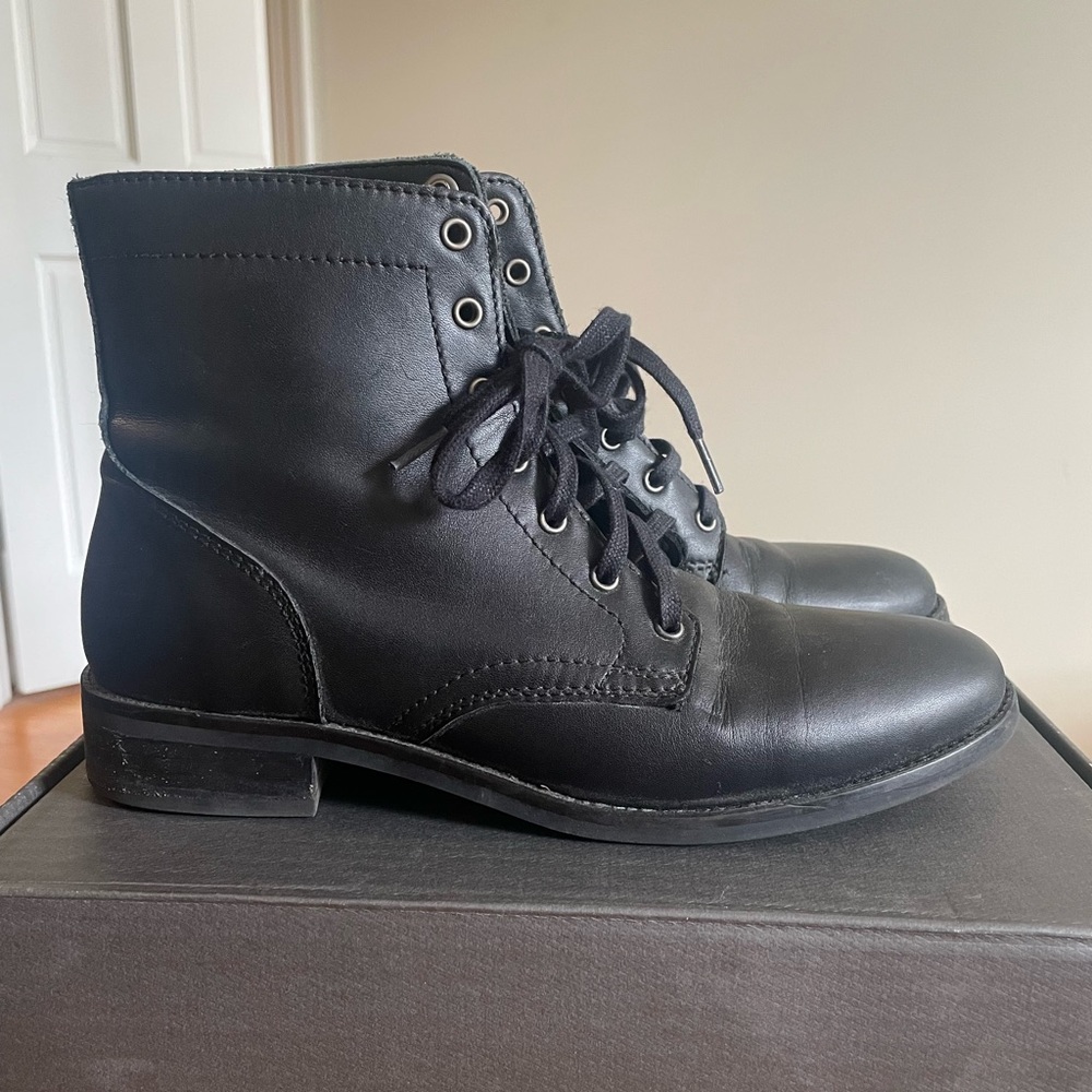 Thursday Boot Company President Boots in Black Leather Size 10.5